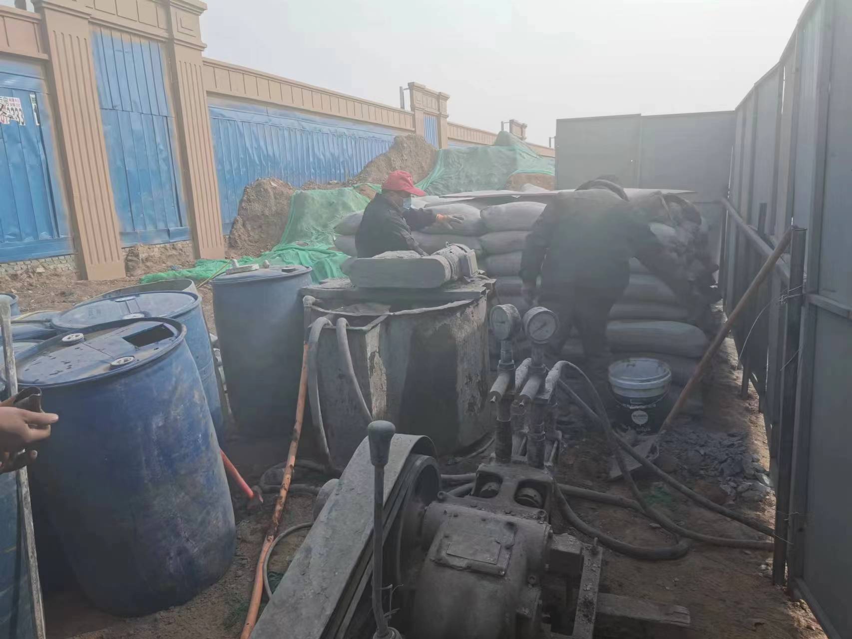 铅山地基沉降注浆加固